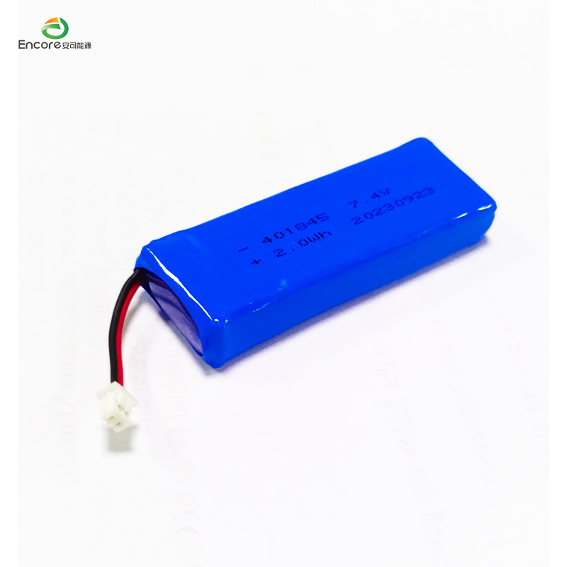 2s lipo batteripaket 7,4v