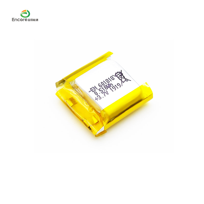 3,7v 140mah Lipo uppladdningsbart litiumpolymerbatteri