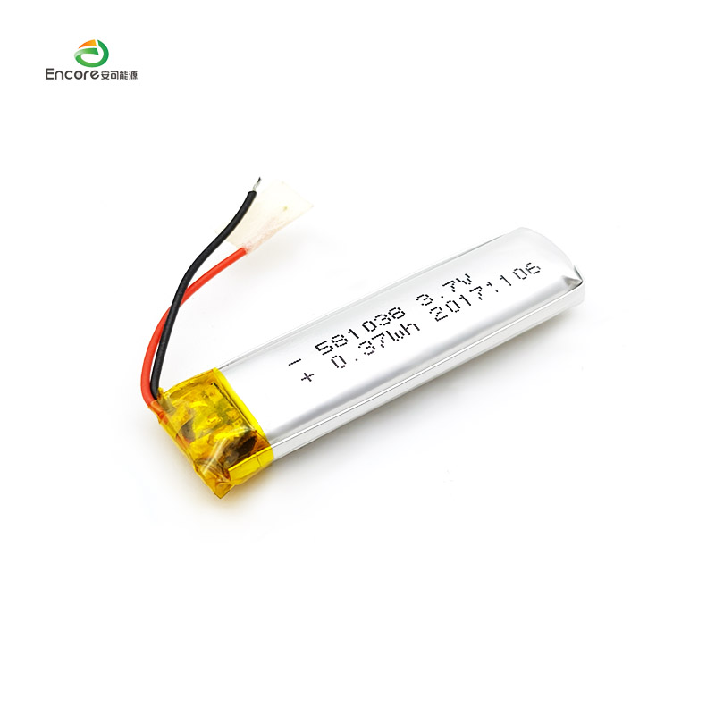 3,7v 180mah Li-polymerbatteri