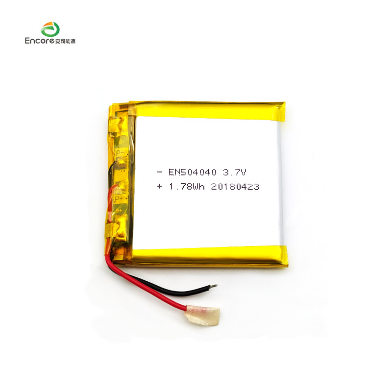 3,7v 480mah Li-polymerbatteri