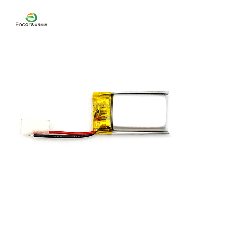 3,7V 70mAh Li-ion uppladdningsbar litiumpolymer