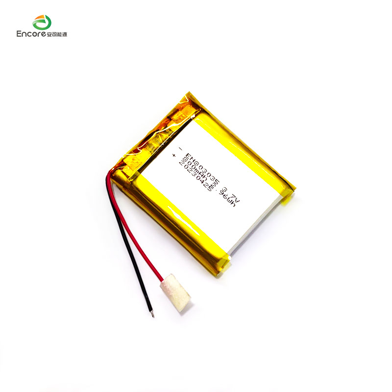 3.7V litiumjonbatteri 600mAh för smart klocka