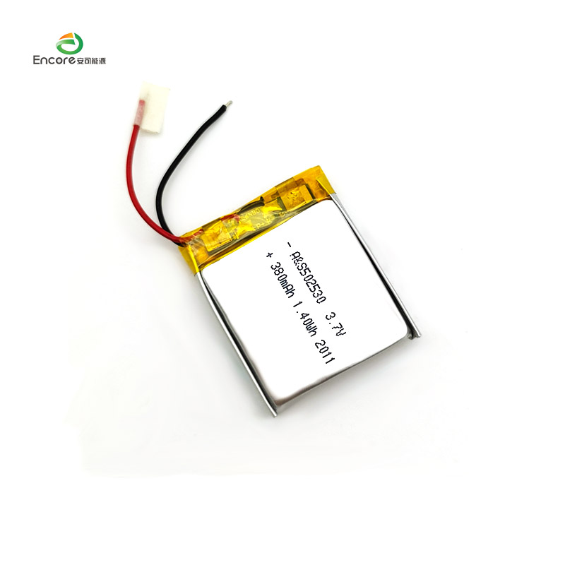3.7V litiumpolymer 502530