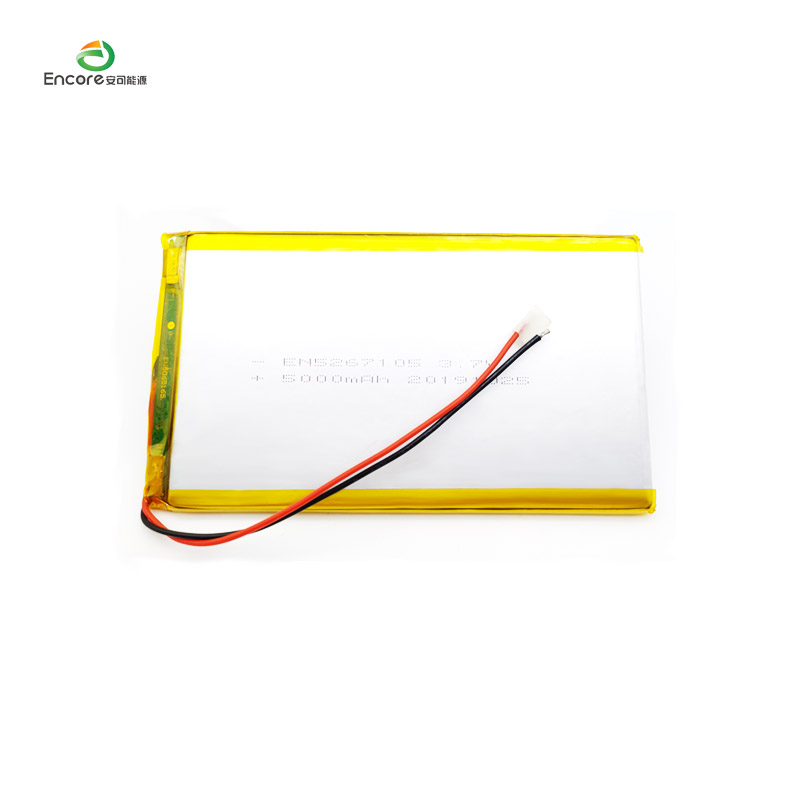 5000mAh litiumpolymer powerbank-batteri