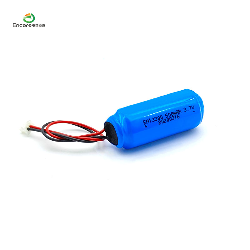 500mAh uppladdningsbar litiumjonpolymer