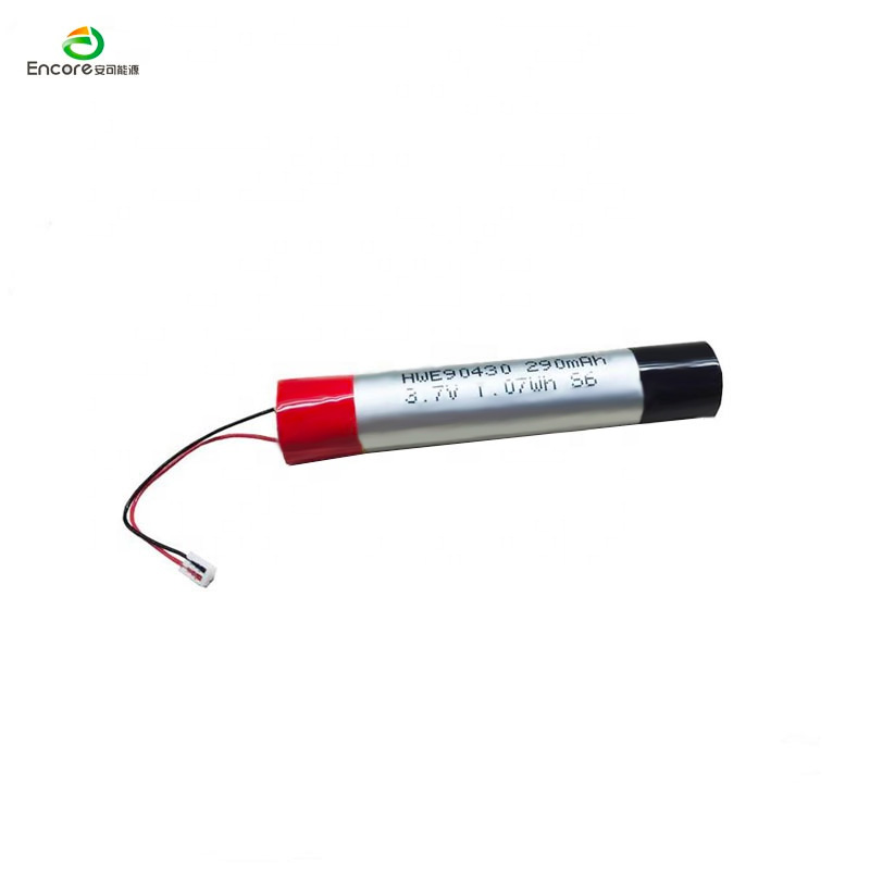 90430 290mAh litet cylindriskt batteri