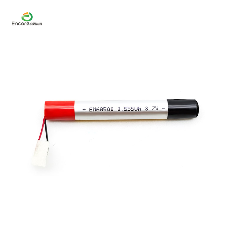 Cylindriskt vape batteri 68500 150mah 3,7v lipo batteri
